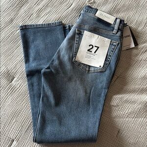 RE/DONE 80s slim straight jeans size 27